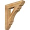 Ekena Millwork Olympic Slat Rough Sawn Bracket, Western Red Cedar, 6"W x 32"D x 36"H BKT06X32X36OLY06RWR - alternate 1